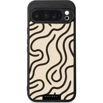 Pouzdro na mobilní telefon Lesklý kryt Mobiwear Glossy - Google Pixel 9 Pro XL - GA60G Linky (Prémiové lesklé pouzdro, obal, kryt Mobiwear Glossy na mobil Google Pixel 9 Pro XL - GA60G Linky, materiál Plast + TPU silikon - krytí po všech stranách, neošoupatelný potisk, tenké)