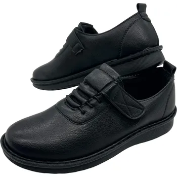 Dámská obuv Fumai Dámské černé šněrovací tenisky s jemným zateplením 01 Barva: Černá, Velikost: 38