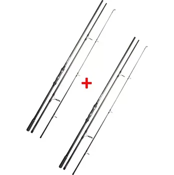 Rybářský prut Shakespeare pruty CYPRY 3.90m 3.50lb, 3 dílné 1+1 (Dělené pruty na kapry ve třídílném provedení za skvělou cenu.)