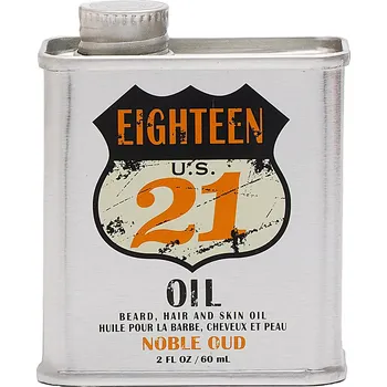 18.21 Man Made Beard, Hair & Skin Oil Noble Oud víceúčelový olej pro vousy 60 ml + Prodloužená možnost vrácení zboží do 30 dnů.