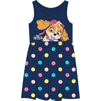 Dívčí oblečení Paw Patrol - Tlapková patrola -Licence Dívčí šaty - Paw Patrol 52232976W, tmavě modrá Barva: Modrá tmavě, Velikost: 104