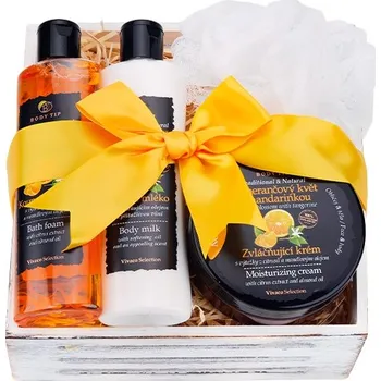 Kosmetická sada Vivaco Body Tip Dárkové balení kosmetiky Pomerančový květ & Mandarinka