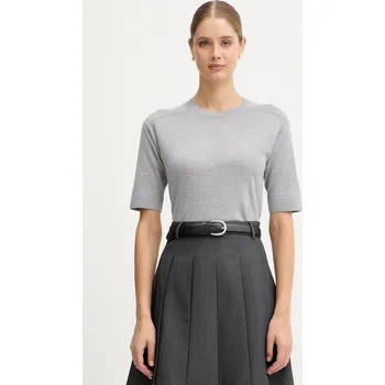 Dámský svetr Vlněný svetr United Colors of Benetton 11AHD10E6 šedá 90X, vel. S