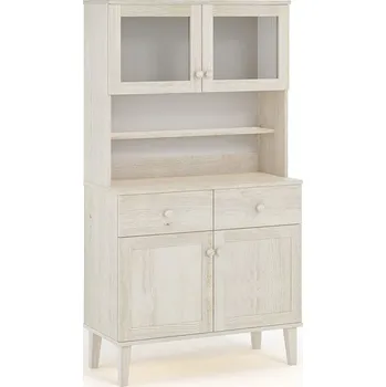 Příborník a kredenc ZEVYT-NABYTEK Kredenc z masivu SCANDI 8 borovice