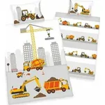 Herding Dětské flanelové povlečení Jana Na stavbě, 100 x 135 cm, 40 x 60 cm 173762347