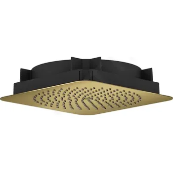 Sprchová hlavice Axor Citterio C Hlavová sprcha 27x27 cm, EcoSmart, leštěný vzhled zlata, 28795990