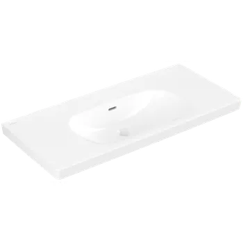 Umyvadlo Villeroy & Boch Skyla - Nábytkové umyvadlo 1000x460 mm, s přepadem, CeramicPlus, Stone White 5A51A6RW