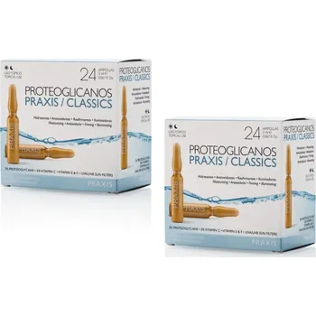 Pleťové sérum Ampule Praxis Proteoglicanos Classics 24 x 2 ml - Výhodný balíček 2 balení