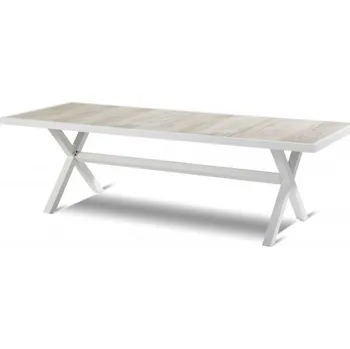 Zahradní stůl Zahradní stůl Canterbury 247 x 96 cm, bílá HN72922003