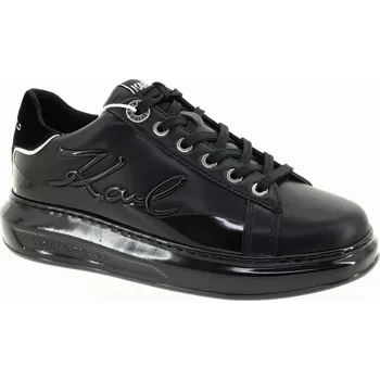 Dámské tenisky KARL LAGERFELD Dámské černé kožené tenisky KL62548F-00X-245 Velikost 39