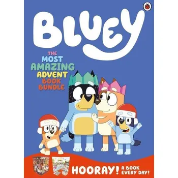 Cizojazyčná kniha Bluey: The Most Amazing Advent Book Bundle
