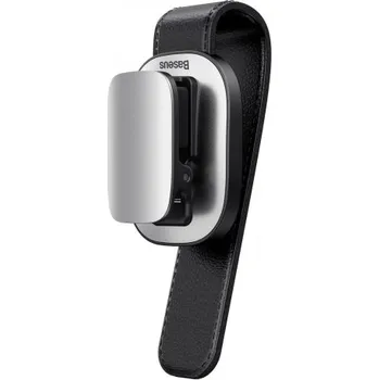 Baseus | Baseus Eyewear Clip držák na brýle do auta, stříbrný (ACYJN-B0S)