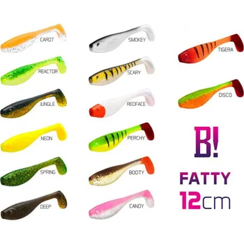 Umělá nástraha Delphin Umělá nástraha BOMB! Fatty Velikost: 12 cm, Barva: DEEP, Počet ks v balení: 5