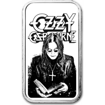 Stříbrný slitek 1 oz Ozzy Osbourne Holy bible