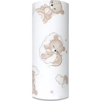 látková plena Ega Kids Flanelová plena - Medvídek na obláčku