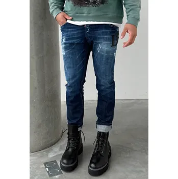 Pánské džíny Pánské džíny DSQUARED2 Skater S74LB1721 modré Velikost: 50