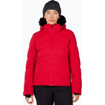Dámská lyžařská bunda Rossignol Staci Insulated ruby red