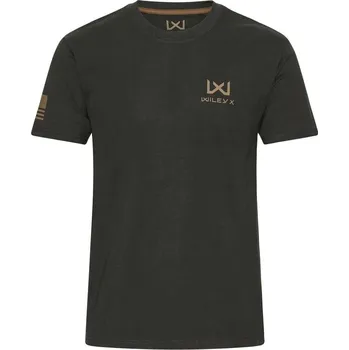 Pánské tričko Triko CANYON s krátkým rukávem ZELENÉ