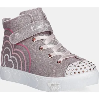 Chlapecké tenisky Dětské tenisky Skechers HEART STEPS - HEART GLOW 314623L růžová 42X, EUR 28