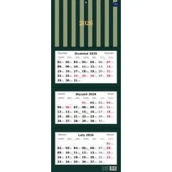 Kalendář KALENDARZ TROJDZIELNY 82,5X34 WIDOKI INTERDRUK 1/20