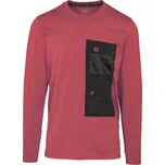 Pánské tričko Stöckli LONGSLEEVE URBAN - červená XXL