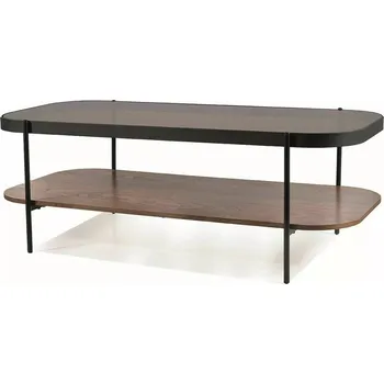 Konferenční stolek Konferenční stolek Prima A 120 cm ořech/černý