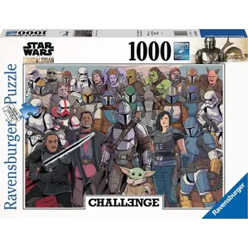 Puzzle Ravensburger 167708 Star Wars: Baby Yoda 1000 dílků