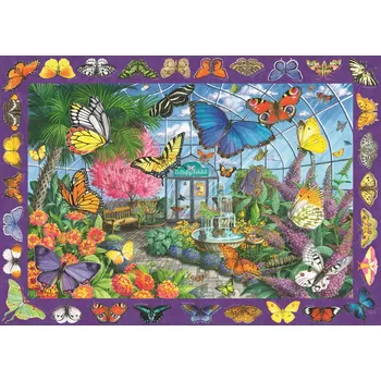 Puzzle RAVENSBURGER Království motýlů 1000 dílků