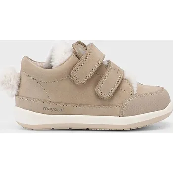 Dámská obuv Dětské kožené polobotky Mayoral 42589.59A.Baby.9BYA béžová 02X, EUR 18