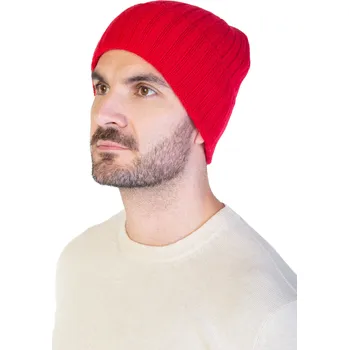 Čepice Duuree.cz Kašmírová čepice Classic UNI Barva: Červená