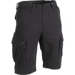Kraťasy VINTAGE bavlněné předeprané ČERNÉ 3XL - Skladem