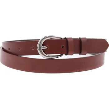 Opasek Dámsky kožený opasek Špongr 2526 koňakově hnědý Velikost = obvod pasu (cm): 90 cm