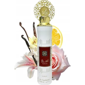 Osvěžovač vzduchu Osvěžovač vzduchu NUSUK ASRAR MUSK ARABSKÁ VŮNĚ sprej 300 ml