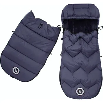 Příslušenství pro přepravu dětí Cottonmoose fusak do kočárku ARTIC, Graphite, tmavě šedý