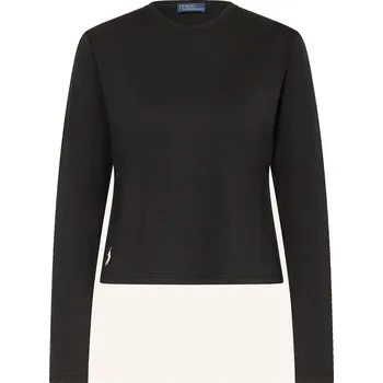 Dámské tričko Polo Ralph Lauren Dámské Tričko S Dlouhým Rukávem, černá, 40