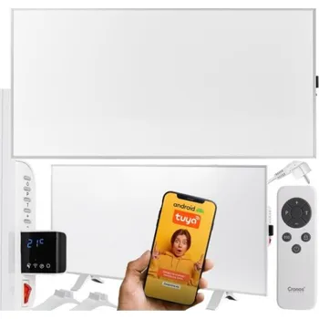 Teplovzdušný ventilátor Cronos Synthelith Pro CRP-770TWP 770W gray infrared heater with WiFi and remote control (5904507664411)