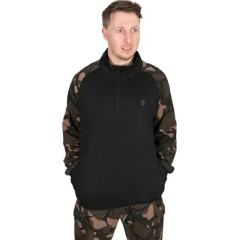 Rybářské oblečení FOX International Group Ltd, Dennenlaan3A, 2340 Beerse, Belgium Fox Mikina LW Black Camo QTR Zip vel. S