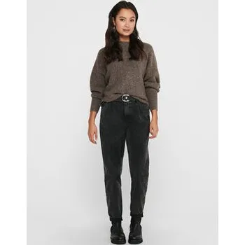 Dámský svetr ONLY Svetr 15168705 Hnědá Regular Fit XL