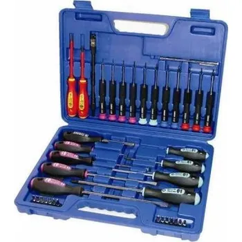 Sada nářadí Narex Bystřice 862104 - Sada šroubováků, BITů 39-dílná, plochý + PHILLIPS + POZIDR