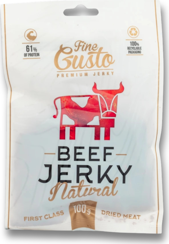 Hovězí jerky natural 100 g