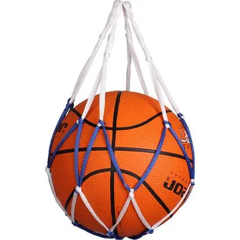Fotbalový míč Single Ball Bag síť na míč modrá-bílá, varianta 36992