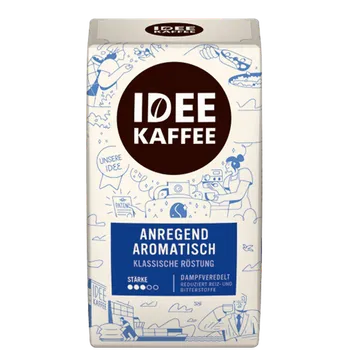 Káva IDEE KAFFEE Anregend Aromatisch mletá káva 500g