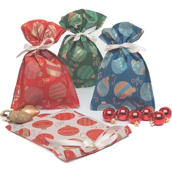 Dárková taška P.N.P. PLAST Vánoční sáček JOY 16 x 25 cm ,balení 50 ks 591435