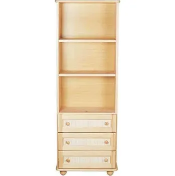 Knihovna ZEVYT-NABYTEK Knihovna z masivu K11, šířka 105 cm