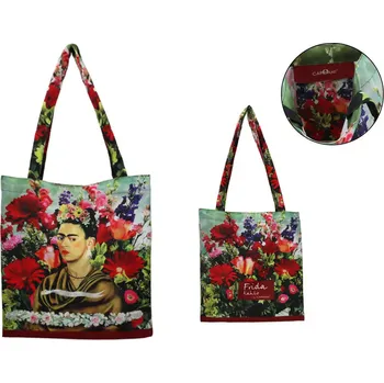 Carmani® Carmani - Taška přes rameno F. Kahlo dekor č. 2 - 39x42 cm