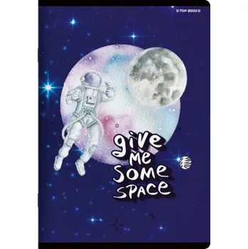 Sešit Sešit A5, 32 stran motiv astronaut ve vesmíru čtverečkovaný