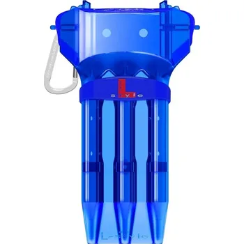 Šipka Pouzdro na šipky L-Style Krystal One, průhledné modré