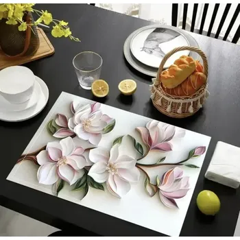 Luxusní prostírání s květinovým motivem magnólie (Různé dárky )