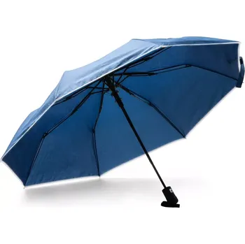 Deštník Gor Factory NIKOL 1159 Skládací deštník s reflexními proužky Blue
