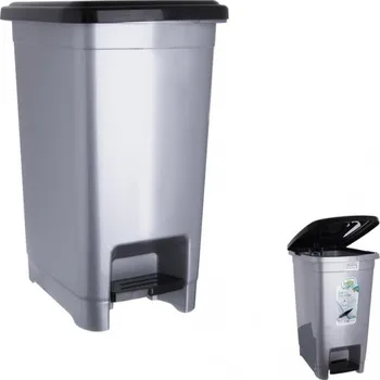 Odpadkový koš Orion Slim 731308 10 l černý/šedý